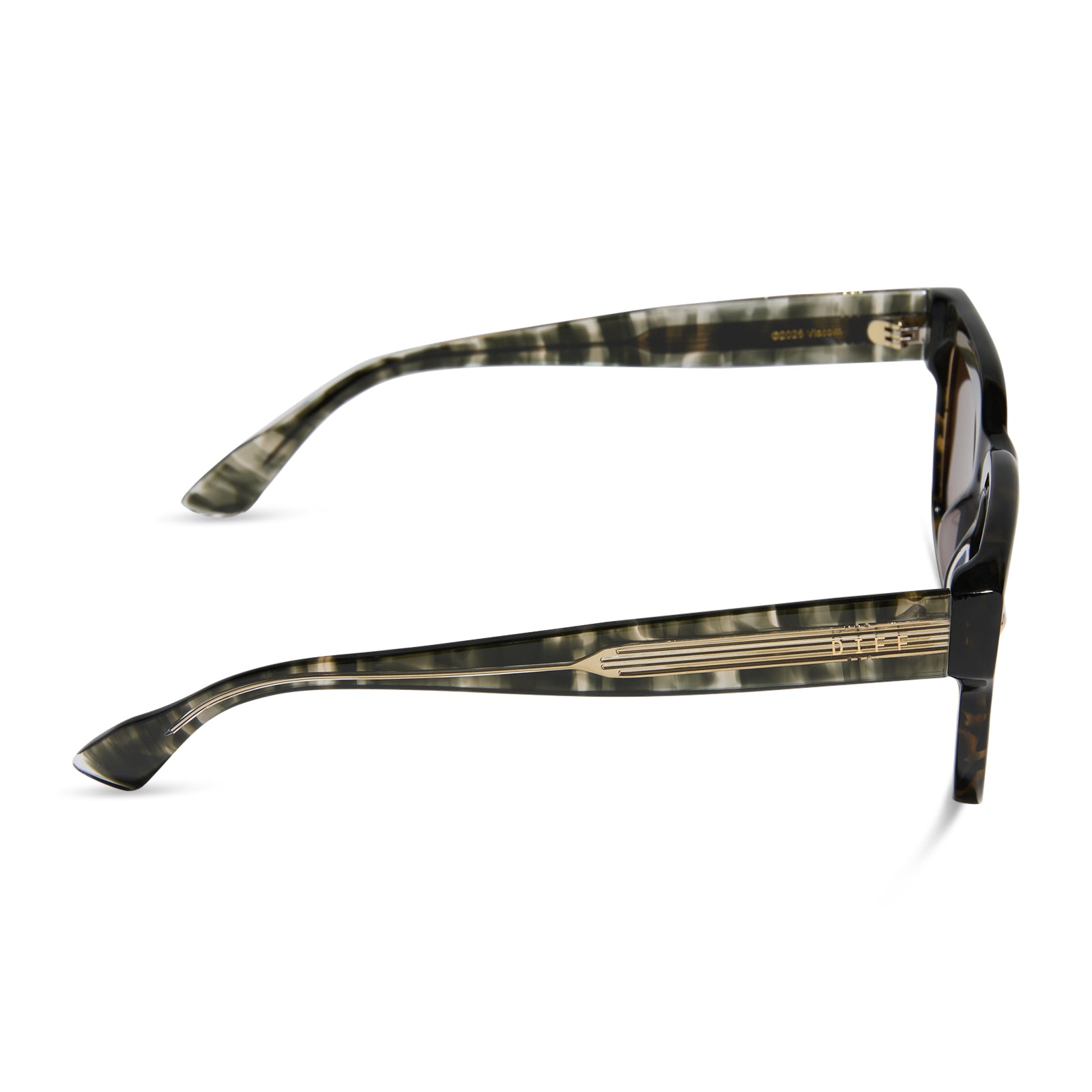 ALFIE - TRUFFLE TORTOISE + DEEP BROWN SUNGLASSES - Image 3