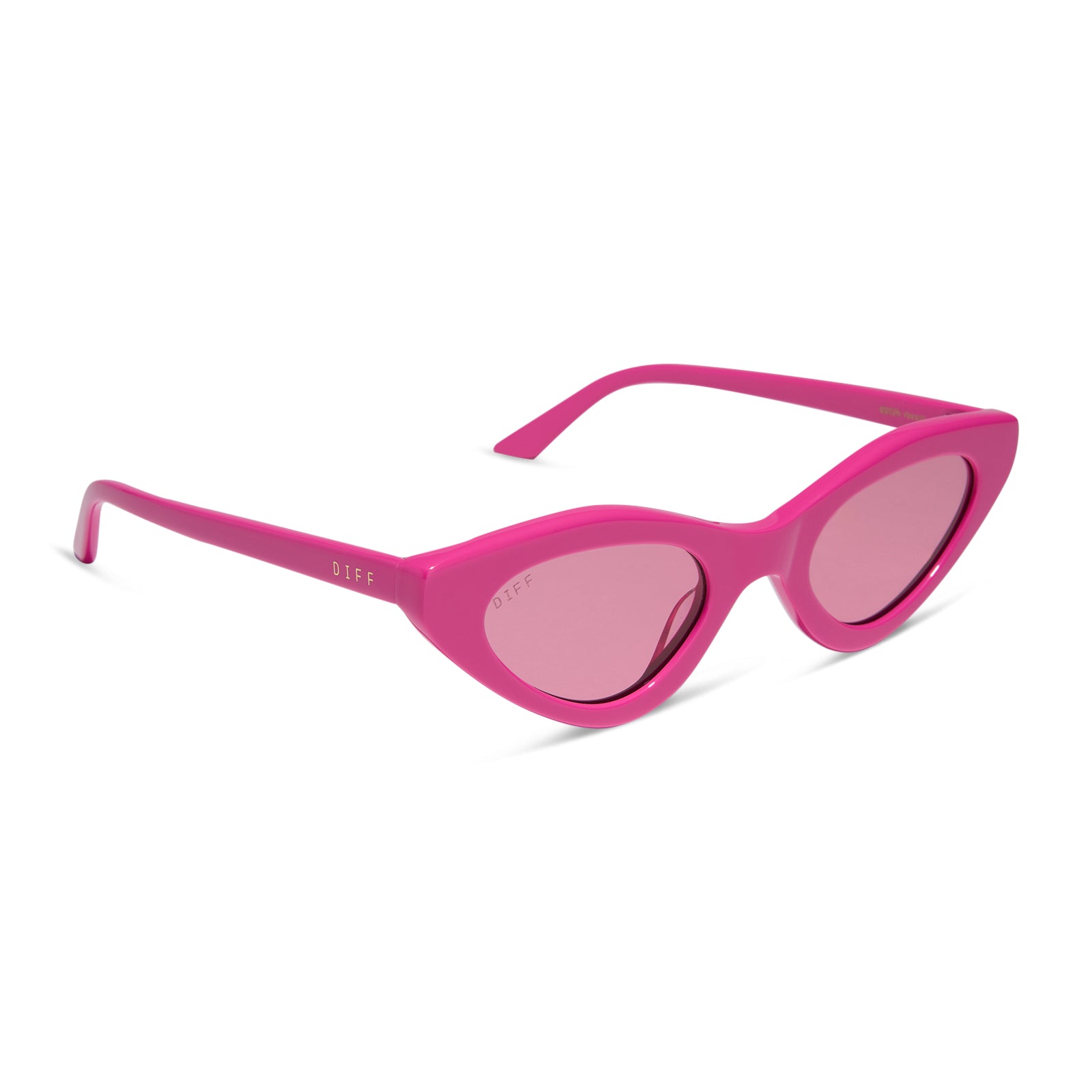 EMILY CAT EYE - PARISIAN PINK + MACARON PINK SUNGLASSES - Image 2