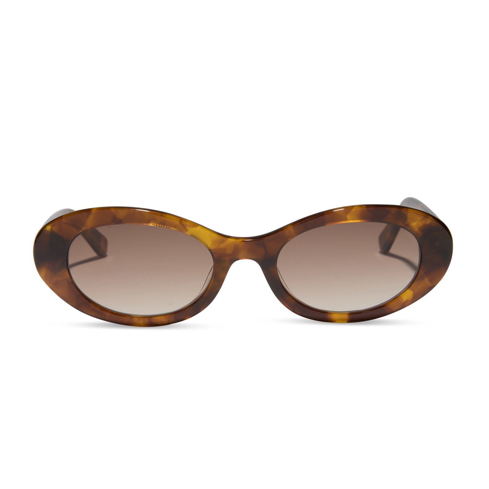 SABRINA - HONEY TORTOISE + BROWN GRADIENT SUNGLASSES