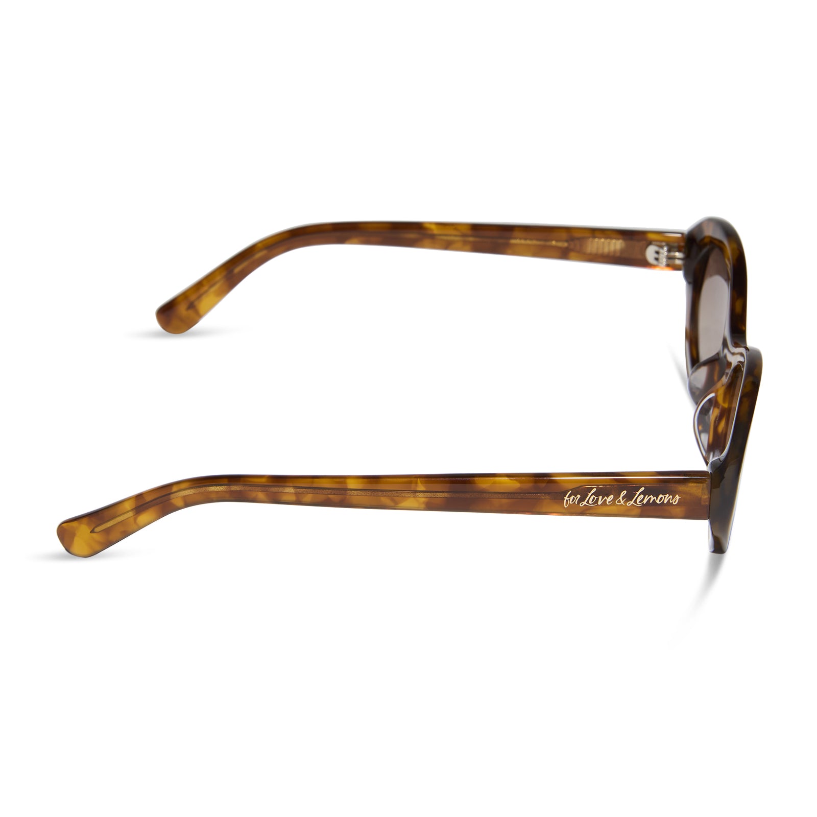 SABRINA - HONEY TORTOISE + BROWN GRADIENT SUNGLASSES - Image 3