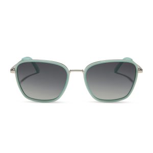 JENA SIMS - HOPE + BRONCO BLUE + GREY GRADIENT + POLARIZED SUNGLASSES