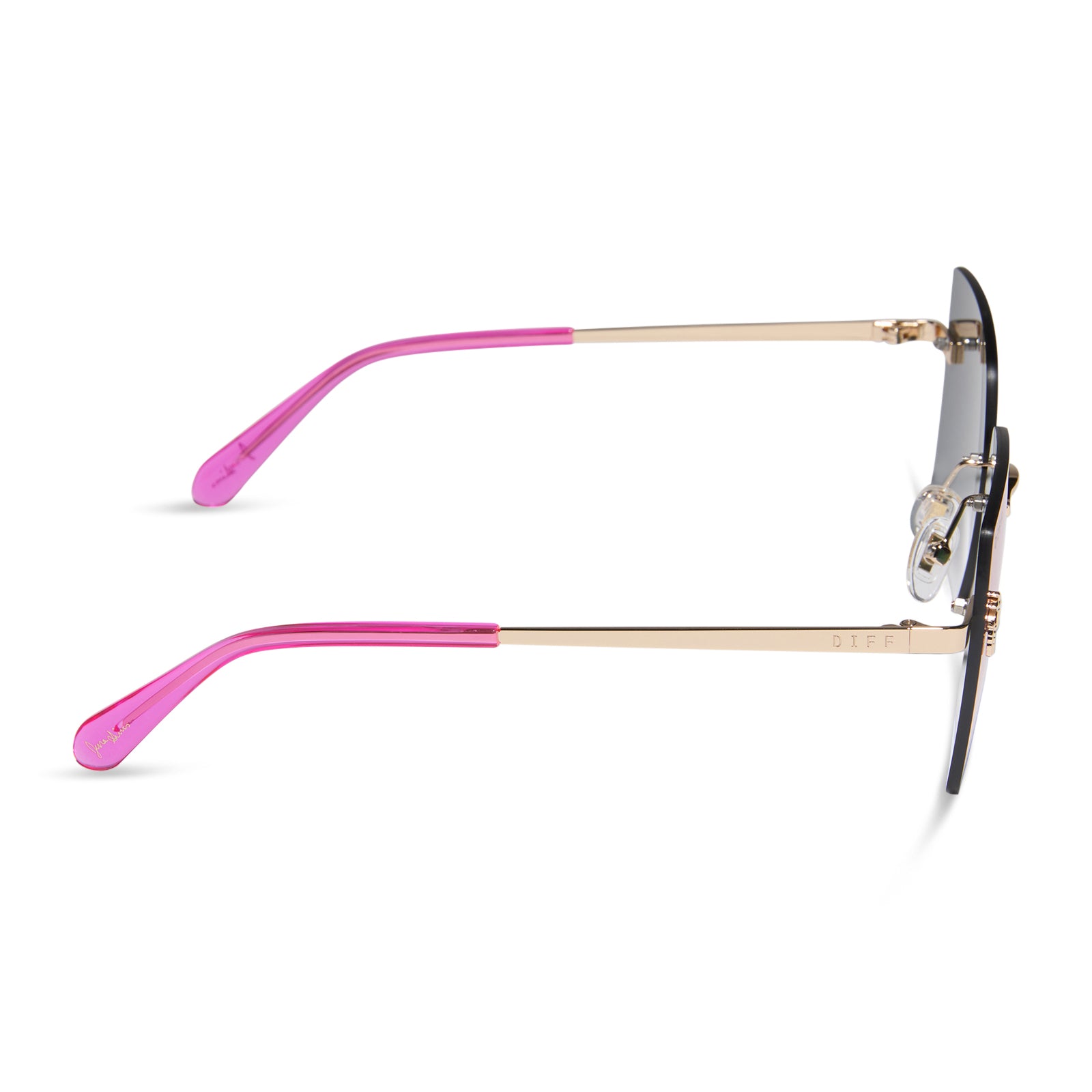JENA SIMS - ROOKIE + HOT PINK + HOT PINK MIRROR SUNGLASSES - Image 3