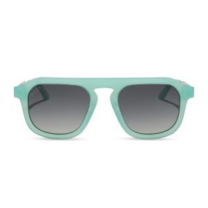 JENA SIMS - SIMS + BRONCO BLUE + GREY GRADIENT + POLARIZED SUNGLASSES