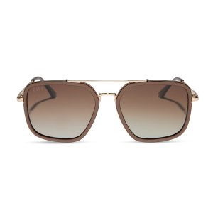 JORDAN - MOSCOW MULE + BROWN GRADIENT + POLARIZED SUNGLASSES
