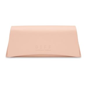 LEATHER TRAVEL CASE - PINK