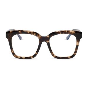 MEREDITH - ESPRESSO TORTOISE + BLUE LIGHT GLASSES