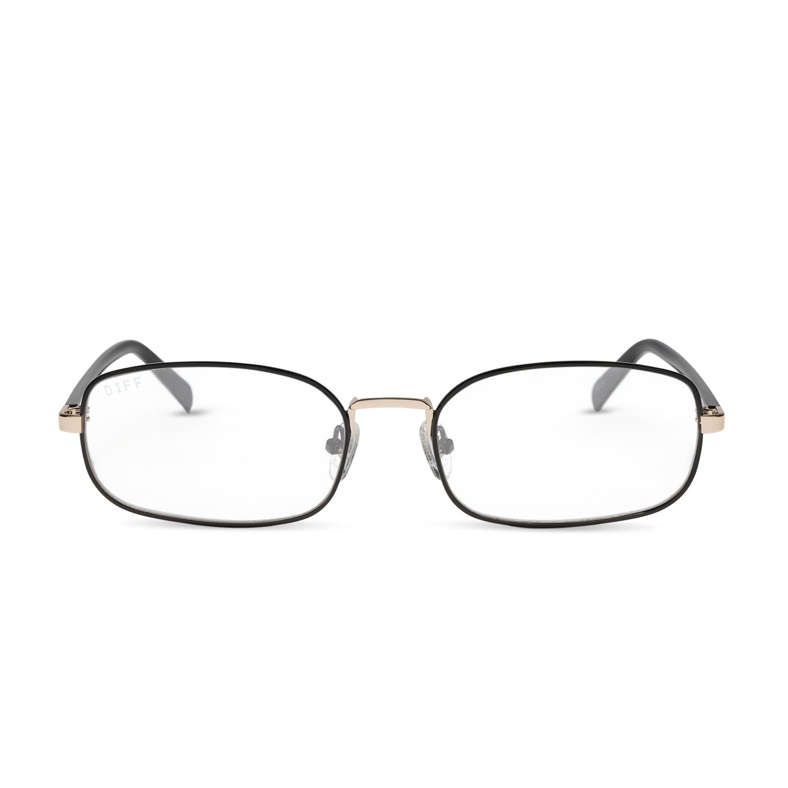 TRINITY - BLACK + GOLD + BLACK TEMPLES + GLASSES