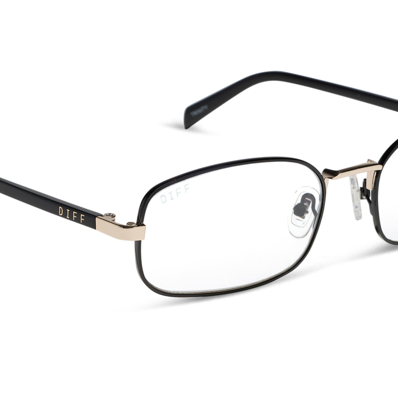 TRINITY - BLACK + GOLD + BLACK TEMPLES + GLASSES - Image 4