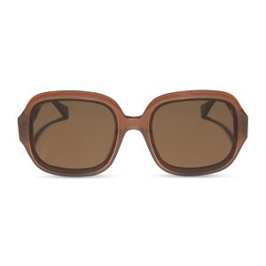 SERAPHINA - MACCHIATO + BROWN + POLARIZED SUNGLASSES