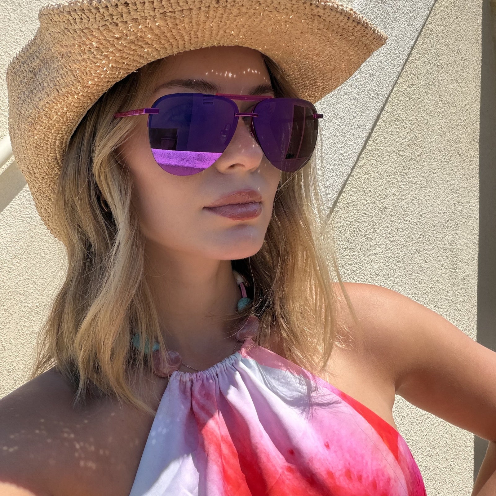 TAHOE - PINK RUSH METALLIC + PINK RUSH MIRROR SUNGLASSES - Image 15
