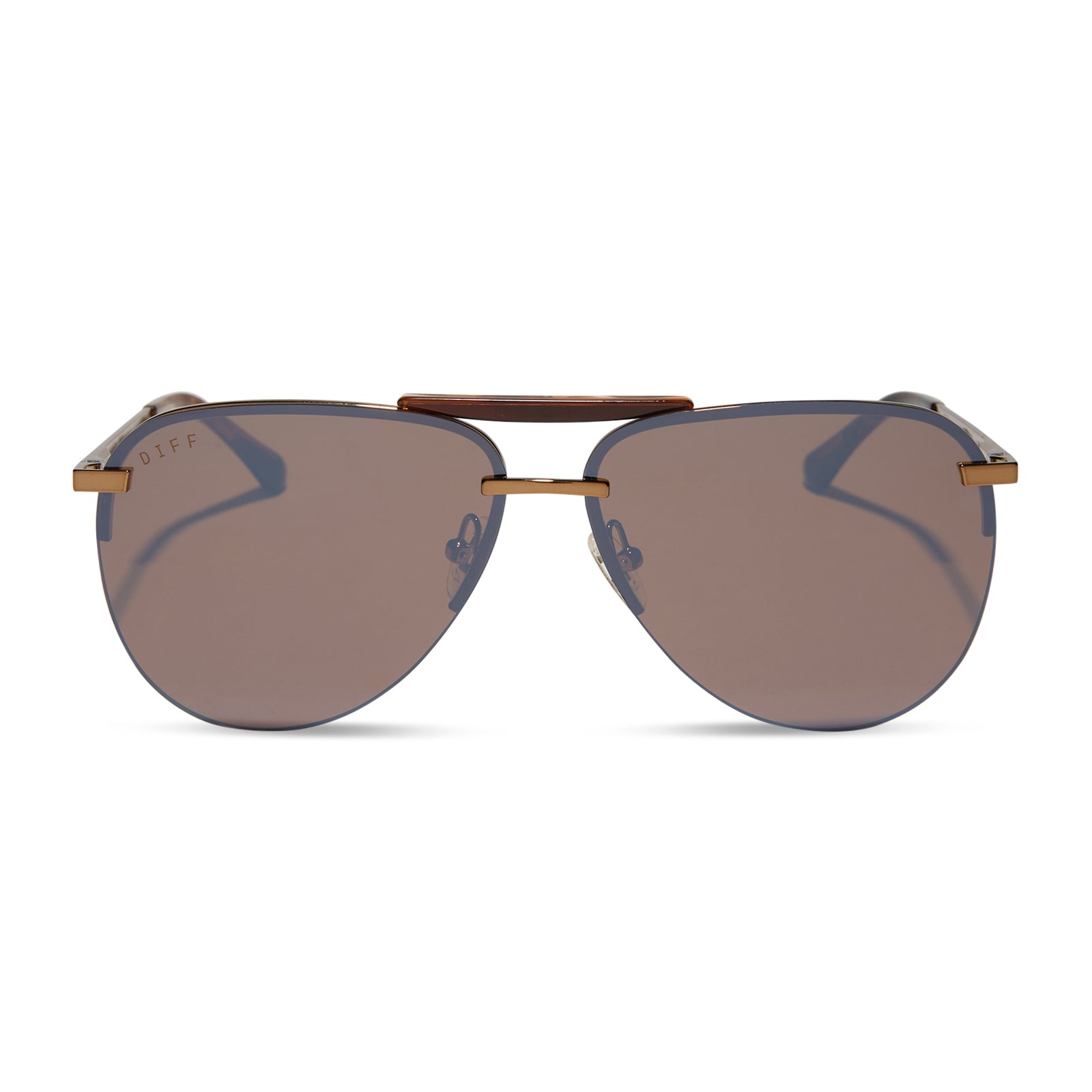 TAHOE - SEQUOIA TORTOISE + BROWN GOLD FLASH SUNGLASSES - Image 2