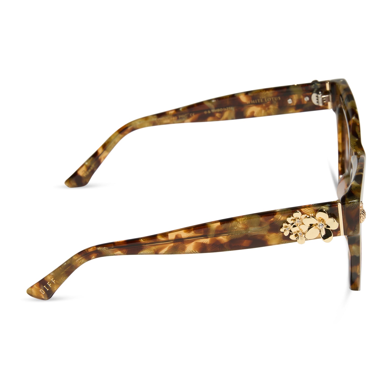 HAWAII - COCONUT PALM TORTOISE + BROWN SUGAR GRADIENT SUNGLASSES - Image 8