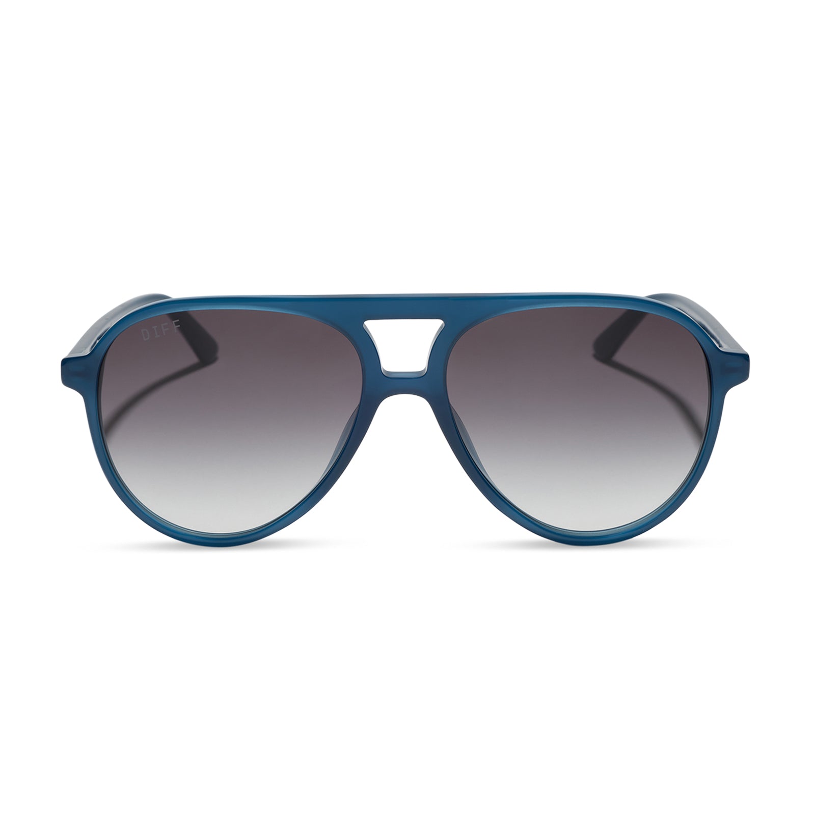 TOSCA II - CLUBHOUSE BLUE + GREY GRADIENT SUNGLASSES