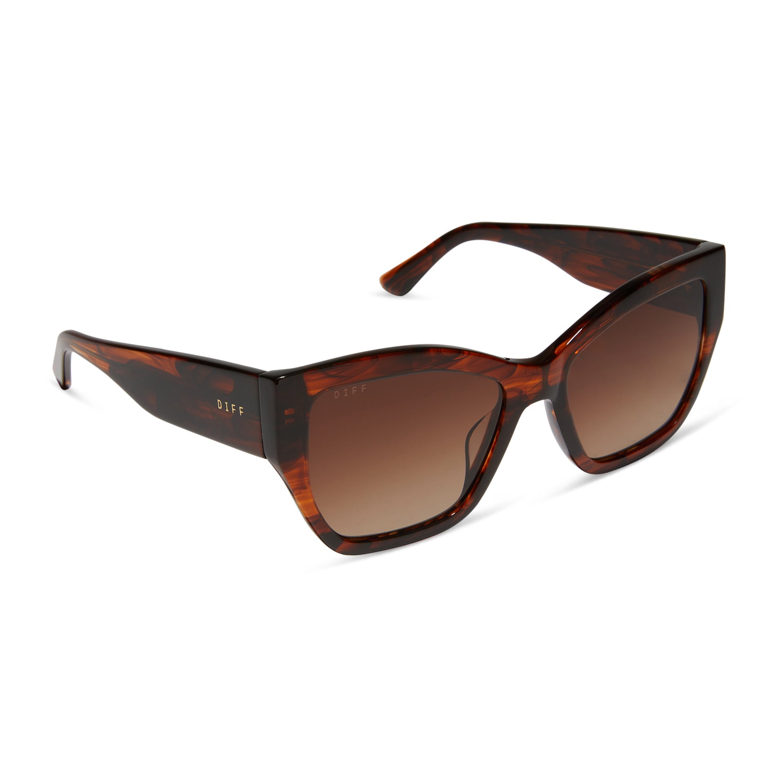 VIVIENNE - SEQUOIA TORTOISE + BROWN GRADIENT + POLARIZED SUNGLASSES - Image 2
