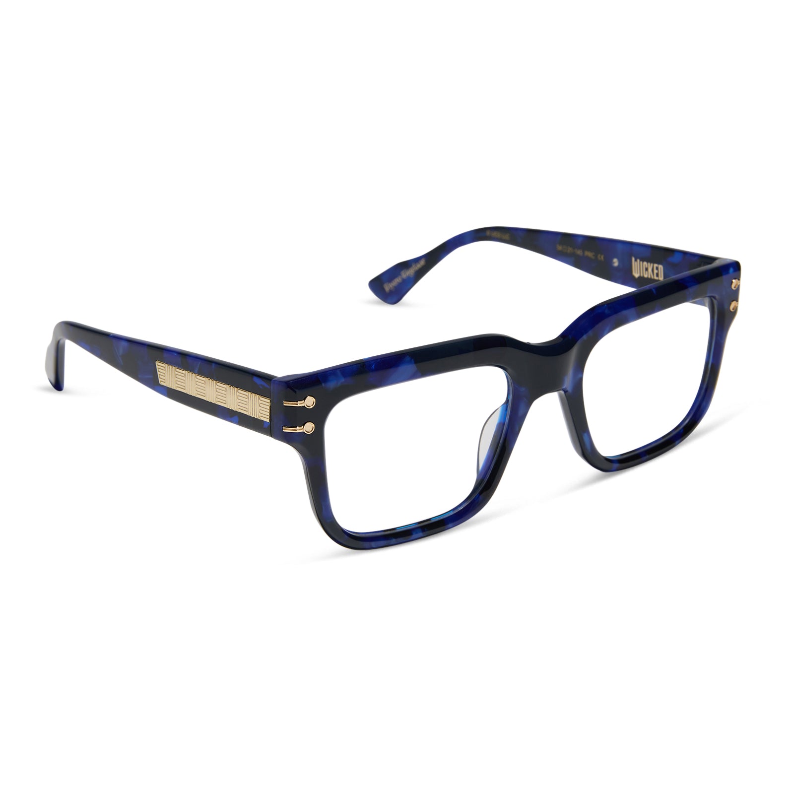 PRINCE FIYERO - MIDNIGHT BLUE TORTOISE + GLASSES - Image 2