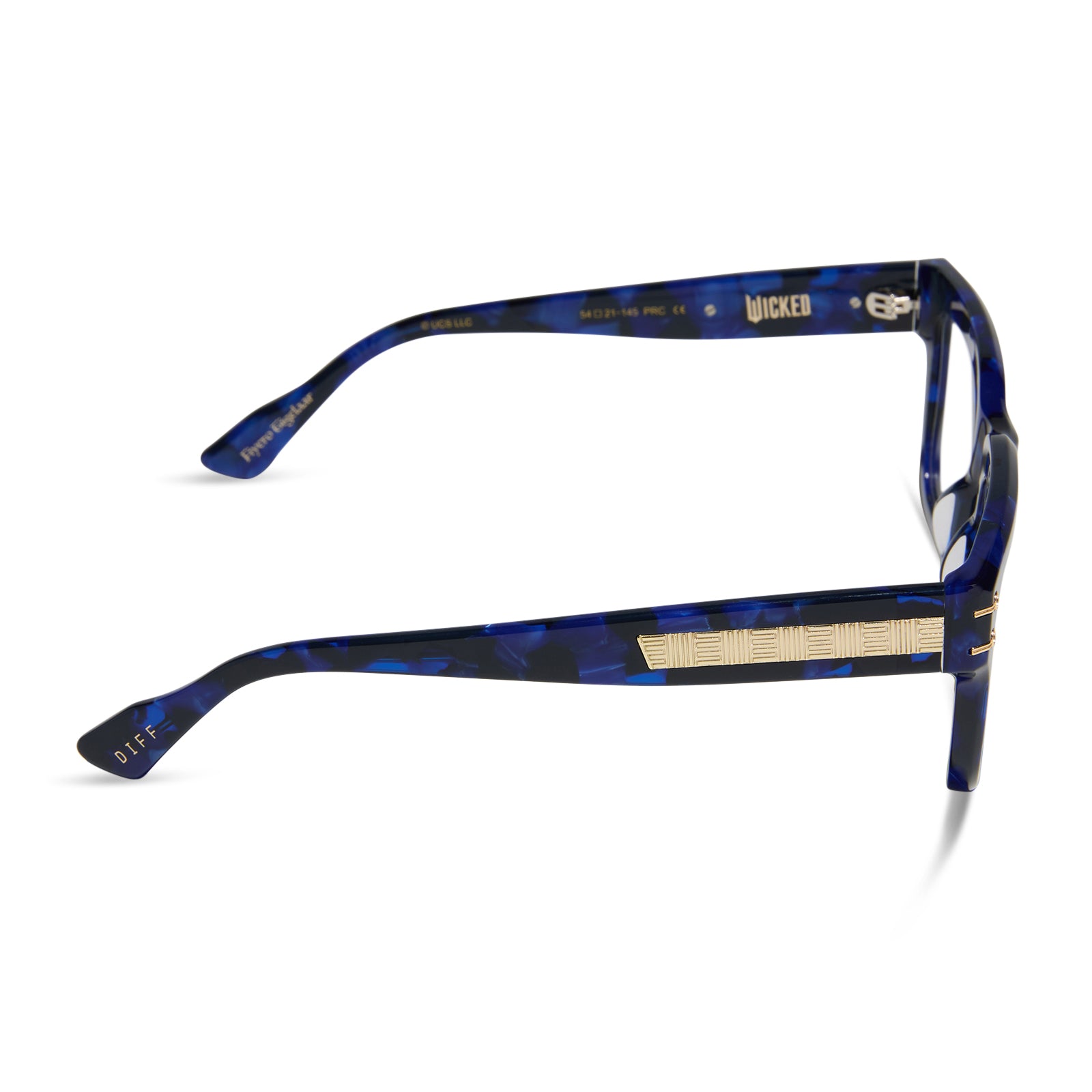 PRINCE FIYERO - MIDNIGHT BLUE TORTOISE + GLASSES - Image 3