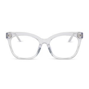 WINSTON - CLEAR CRYSTAL + GLASSES