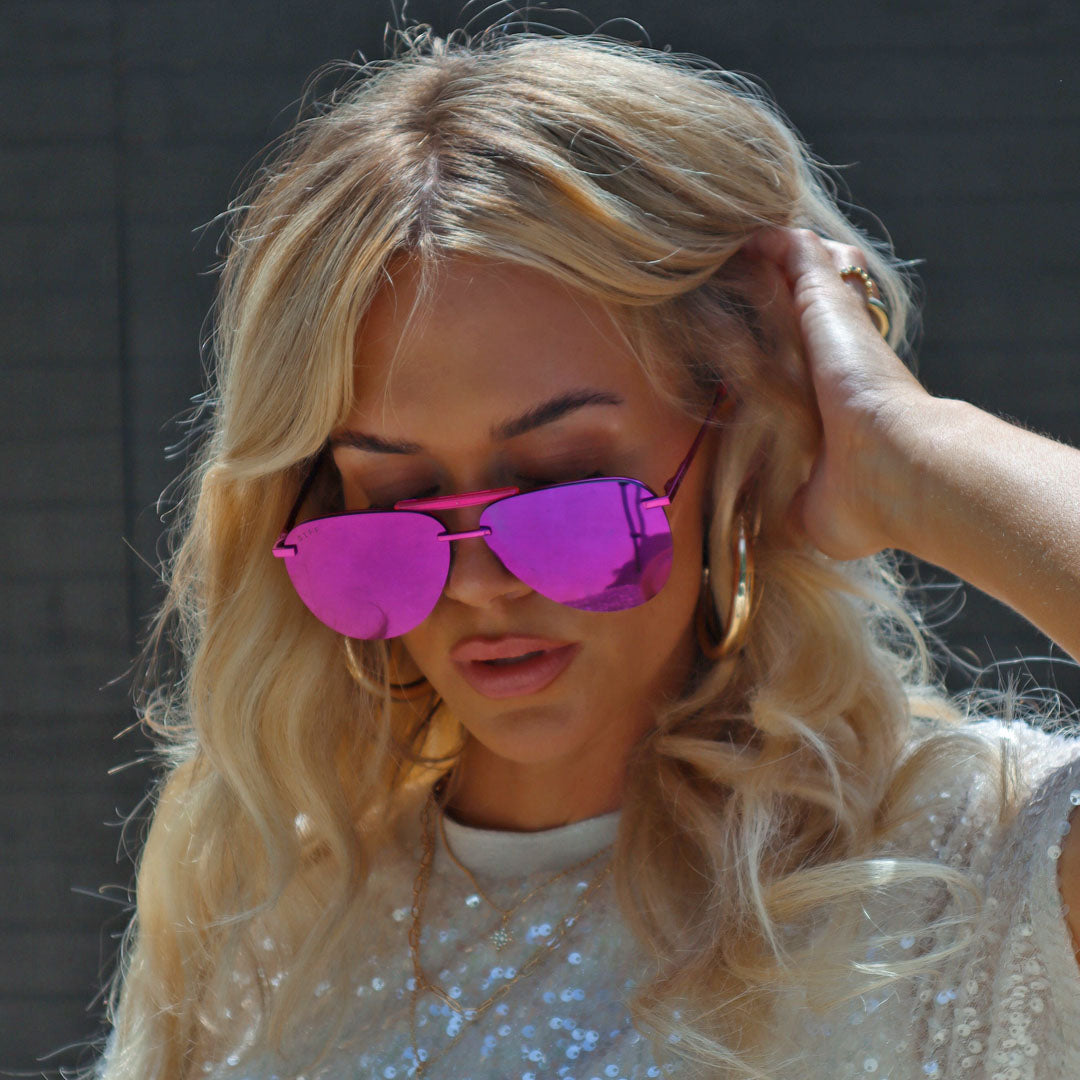 TAHOE - PINK RUSH METALLIC + PINK RUSH MIRROR SUNGLASSES - Image 18