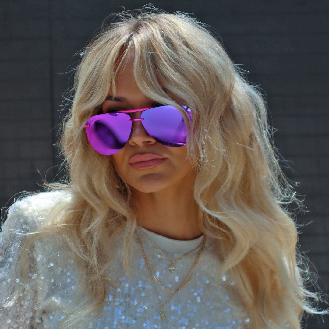 TAHOE - PINK RUSH METALLIC + PINK RUSH MIRROR SUNGLASSES - Image 17