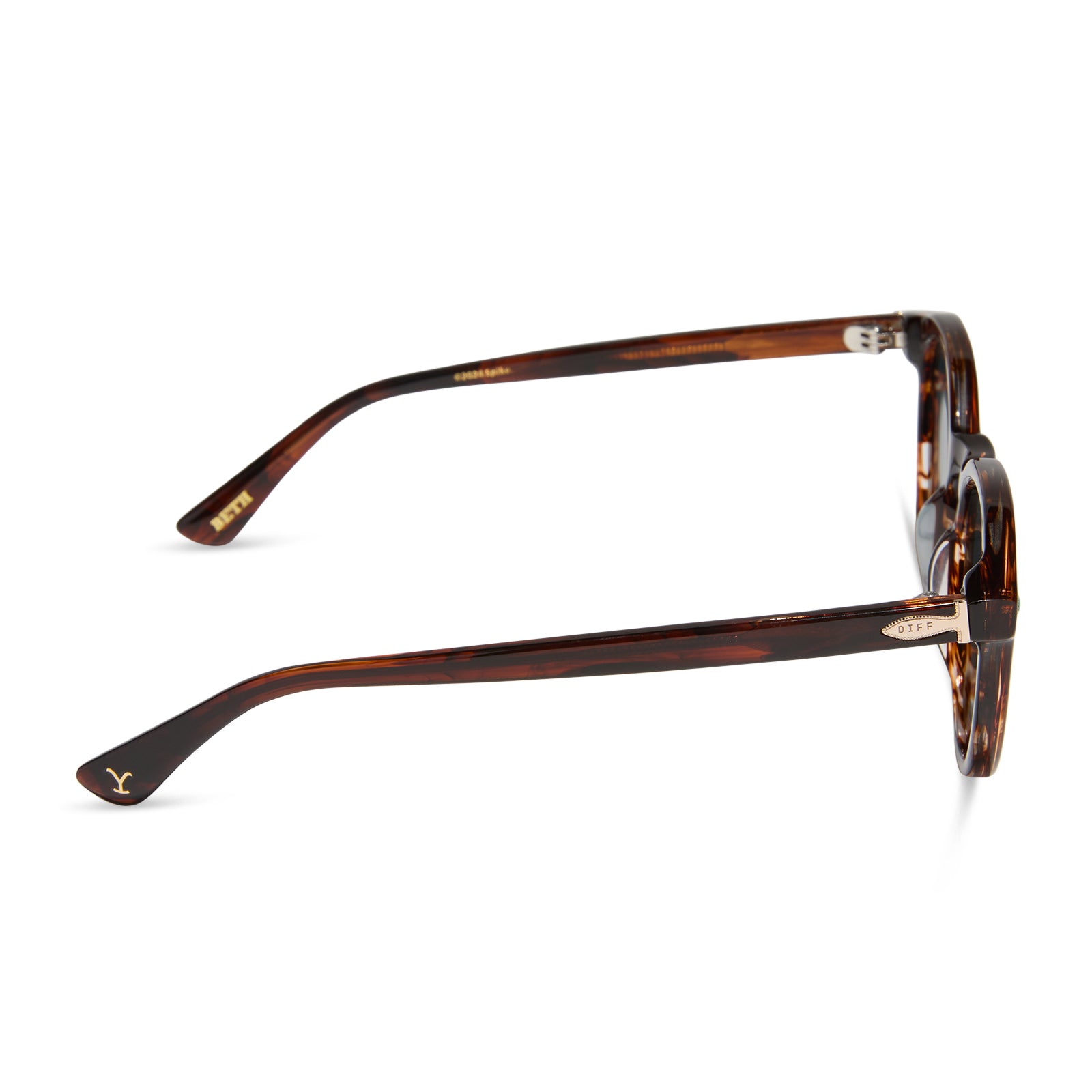 BETH - WARM SEQUOIA TORTOISE + MONTANA SKY + POLARIZED SUNGLASSES - Image 3