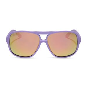 HANGTIME - MATTE LAVENDER + SHERBET MIRROR + POLARIZED SUNGLASSES