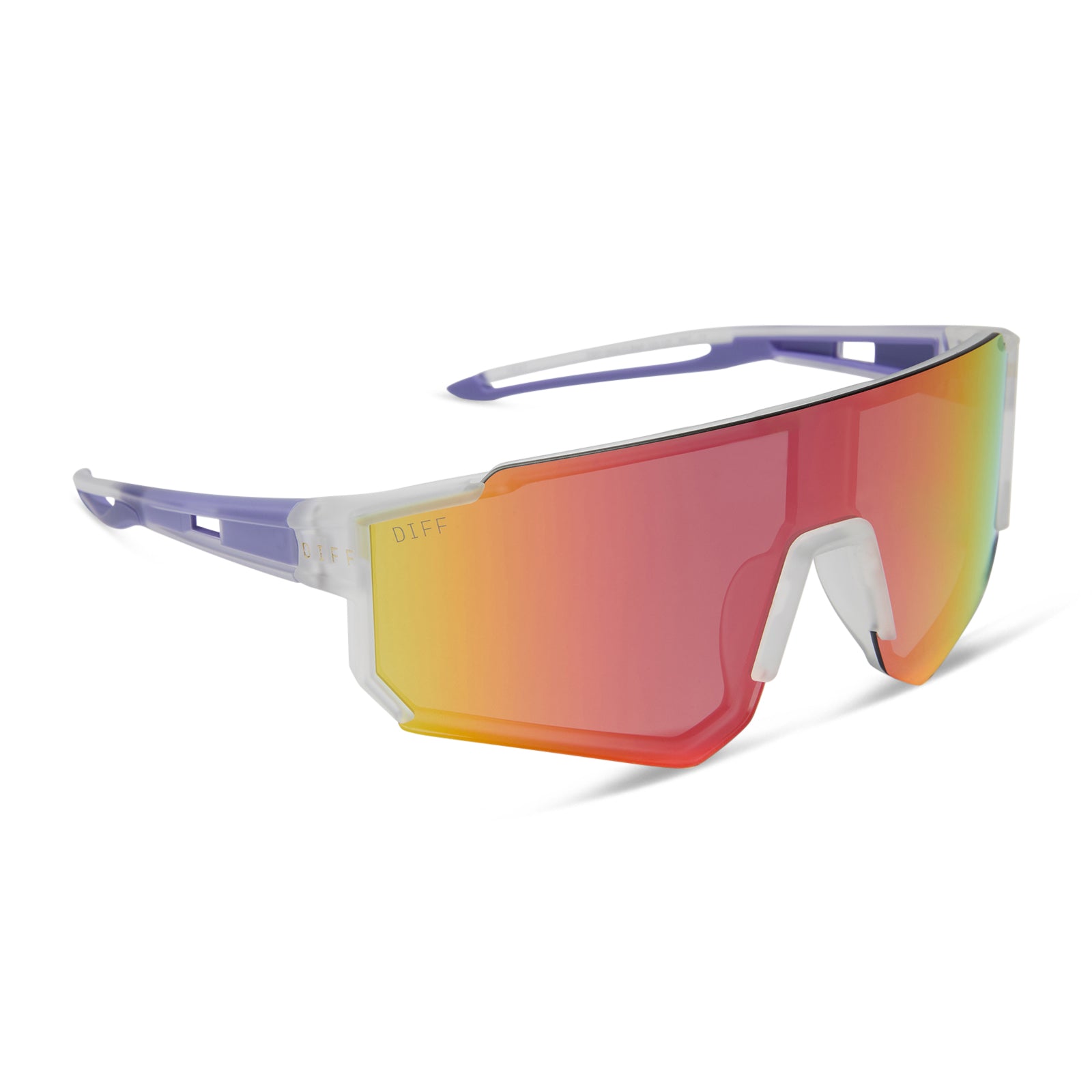 HEAT - CRYSTAL CLEAR + RAINBOW MIRROR + POLARIZED SUNGLASSES - Image 2