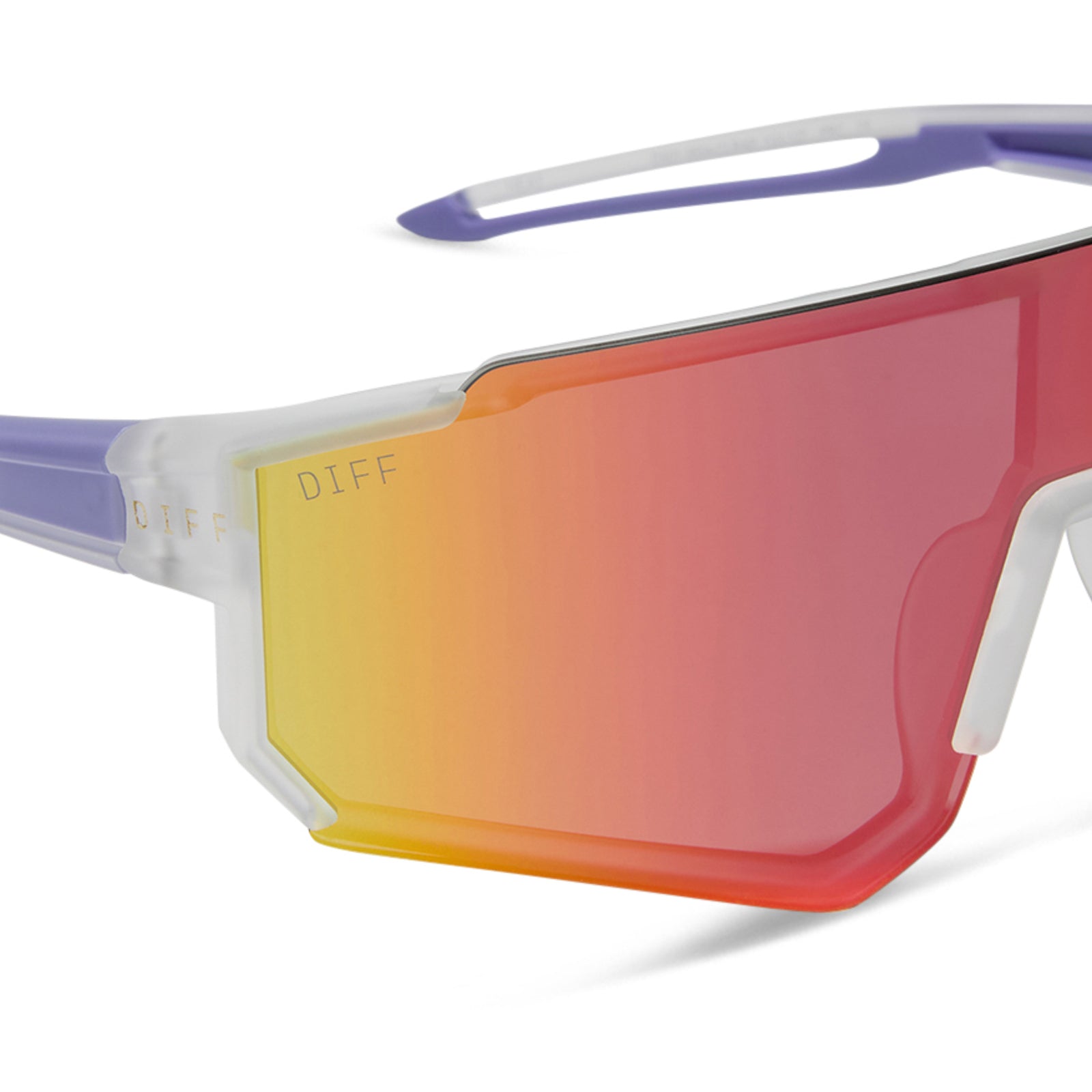 HEAT - CRYSTAL CLEAR + RAINBOW MIRROR + POLARIZED SUNGLASSES - Image 4
