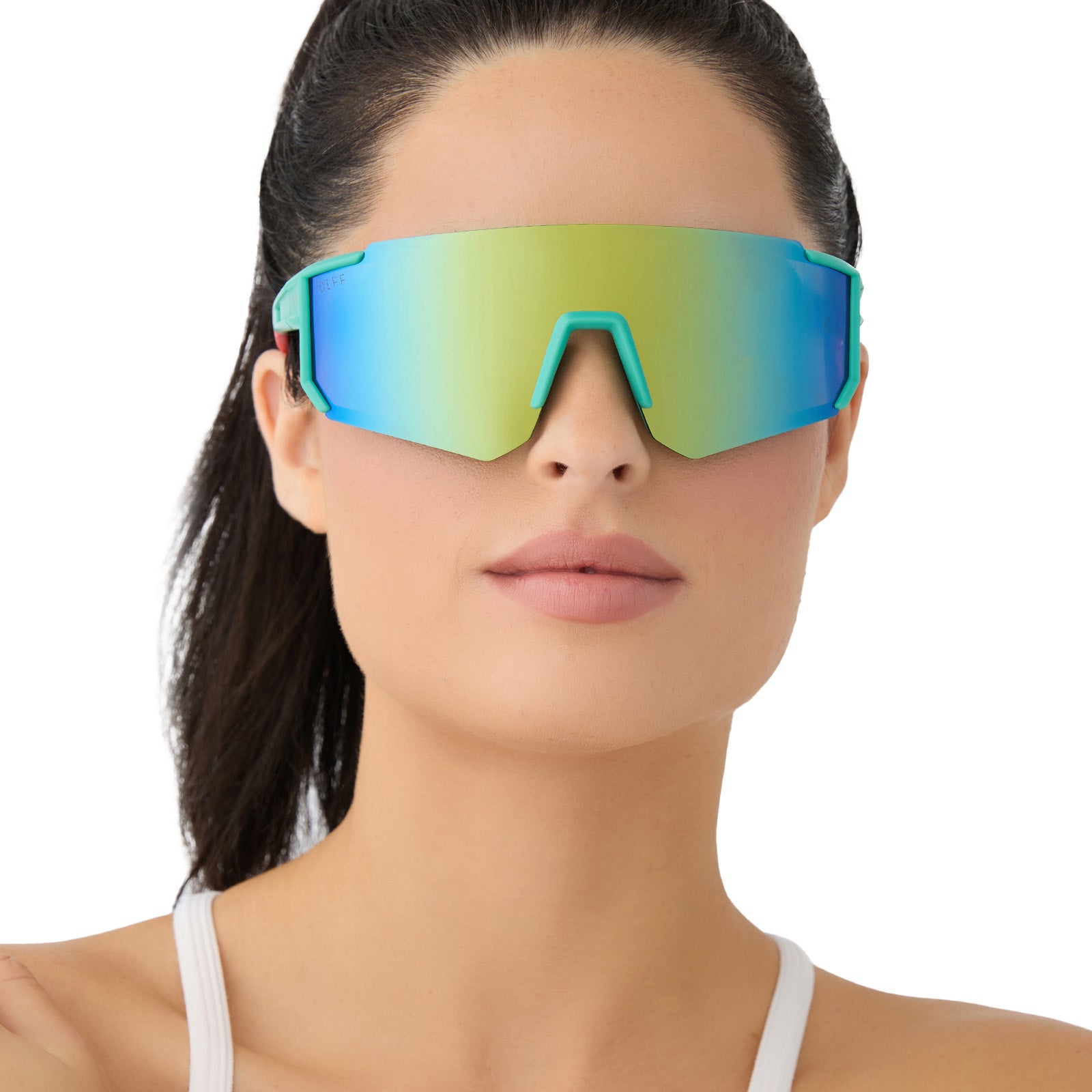 HEAT - TURQUOISE + TURQUOISE ICE MIRROR + POLARIZED SUNGLASSES - Image 6