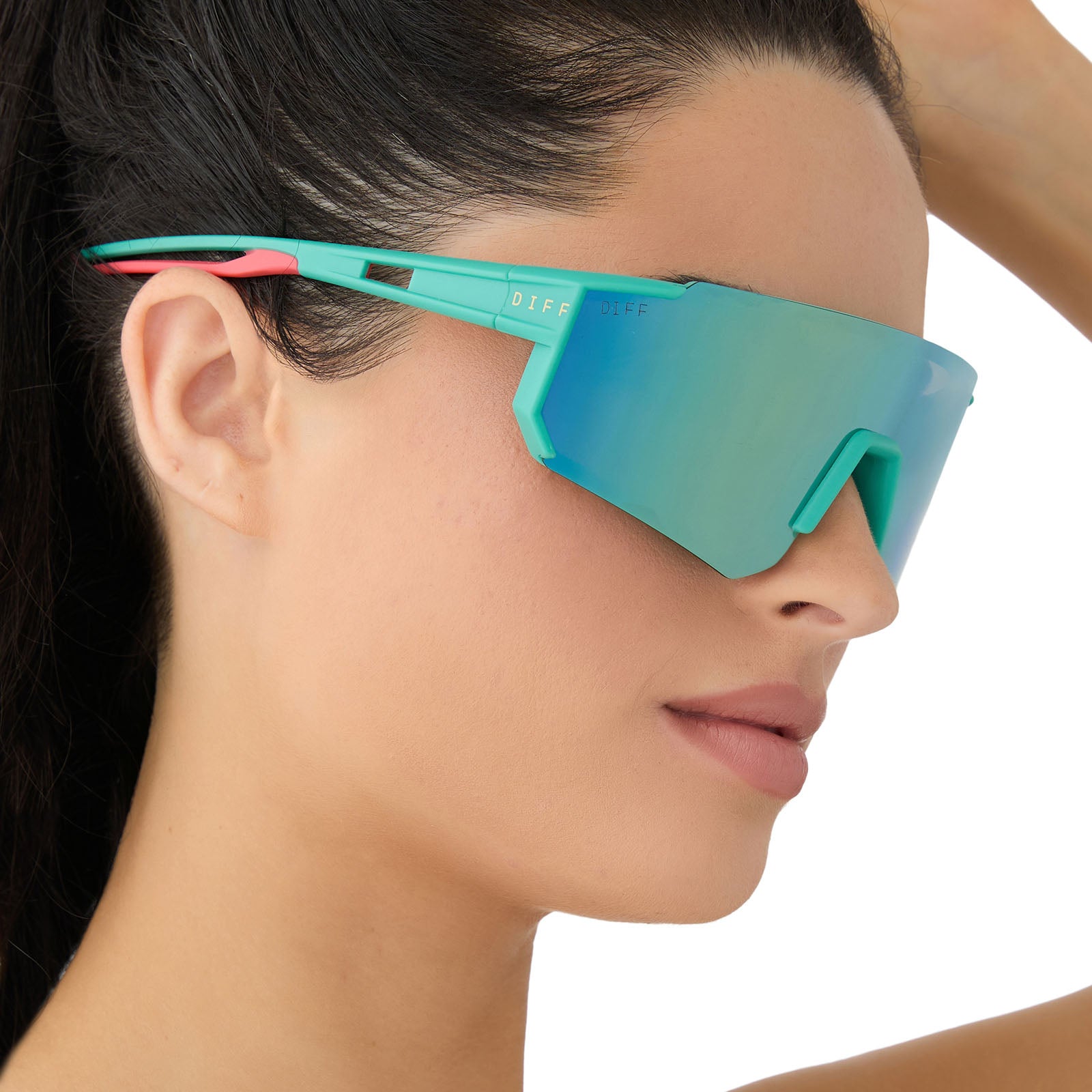 HEAT - TURQUOISE + TURQUOISE ICE MIRROR + POLARIZED SUNGLASSES - Image 7