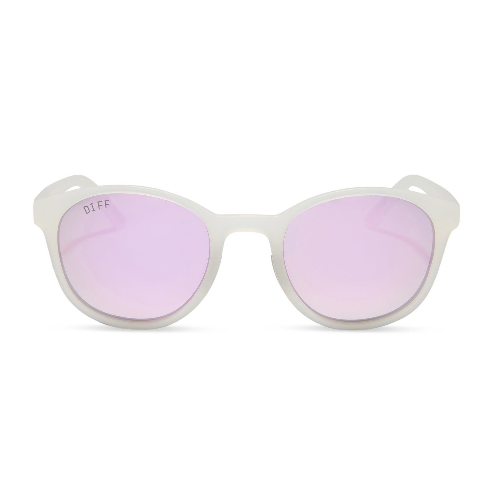 VOLLEY - FROSTY MATTE CRYSTAL + LAVENDER MIRROR + POLARIZED SUNGLASSES