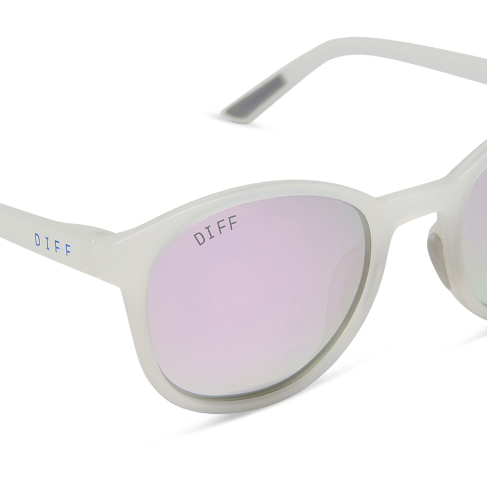 VOLLEY - FROSTY MATTE CRYSTAL + LAVENDER MIRROR + POLARIZED SUNGLASSES - Image 4