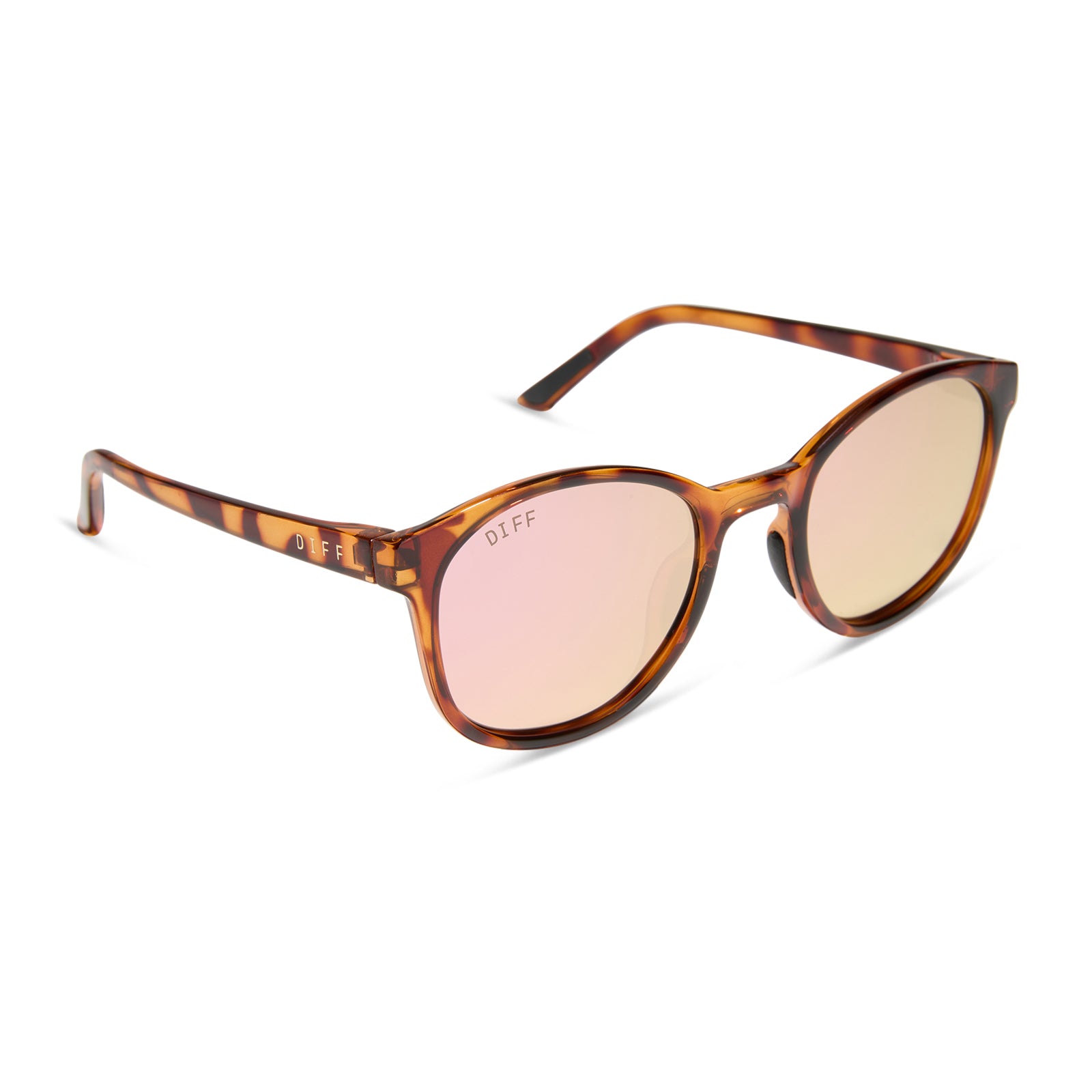 VOLLEY - TORTOISE + CHERRY BLOSSOM MIRROR + POLARIZED SUNGLASSES - Image 2