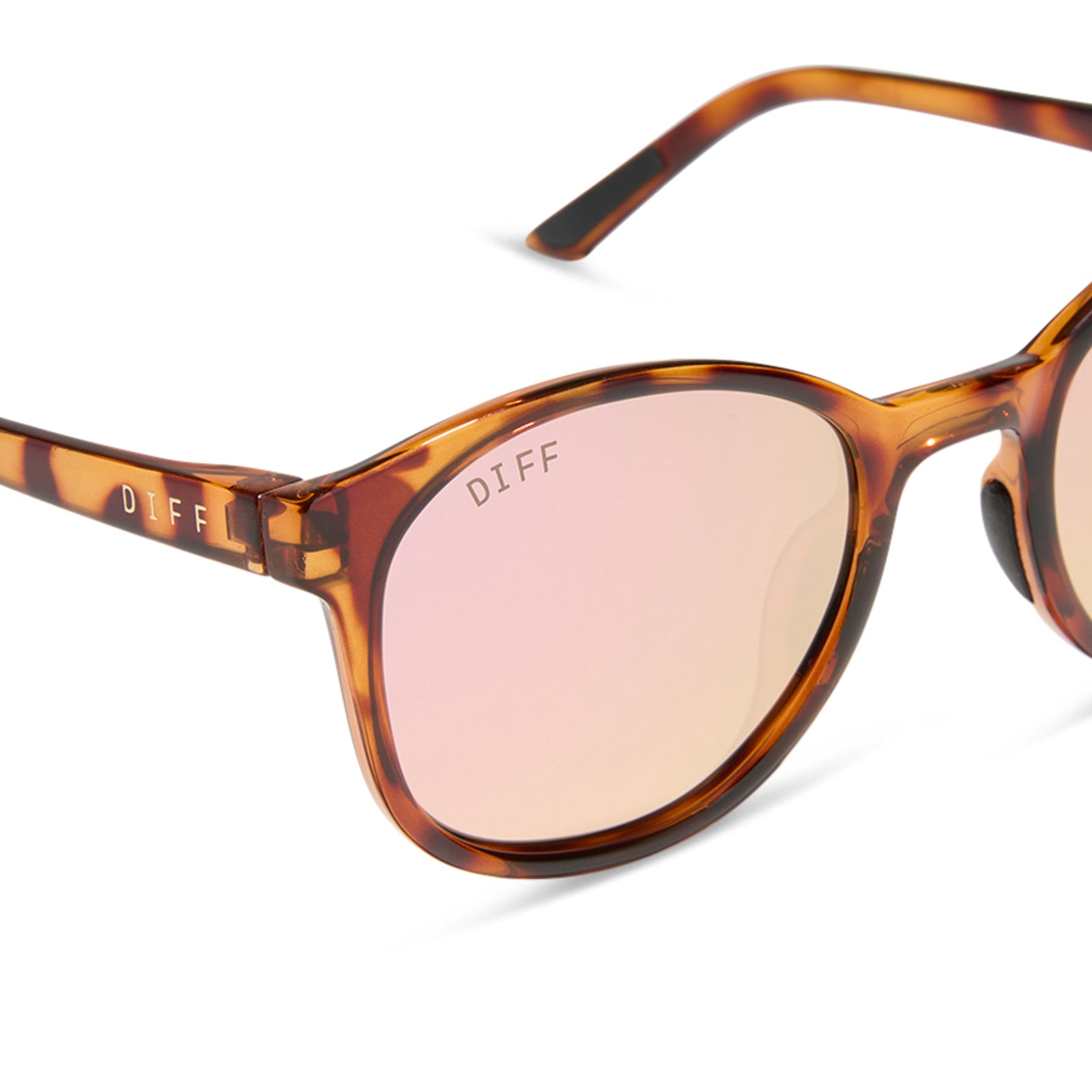 VOLLEY - TORTOISE + CHERRY BLOSSOM MIRROR + POLARIZED SUNGLASSES - Image 4