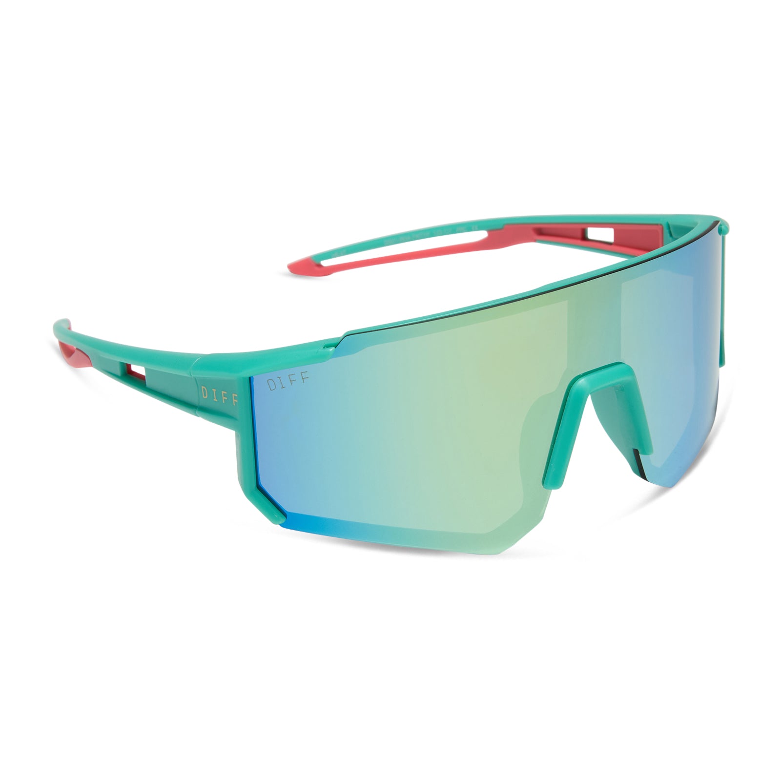 HEAT - TURQUOISE + TURQUOISE ICE MIRROR + POLARIZED SUNGLASSES - Image 2