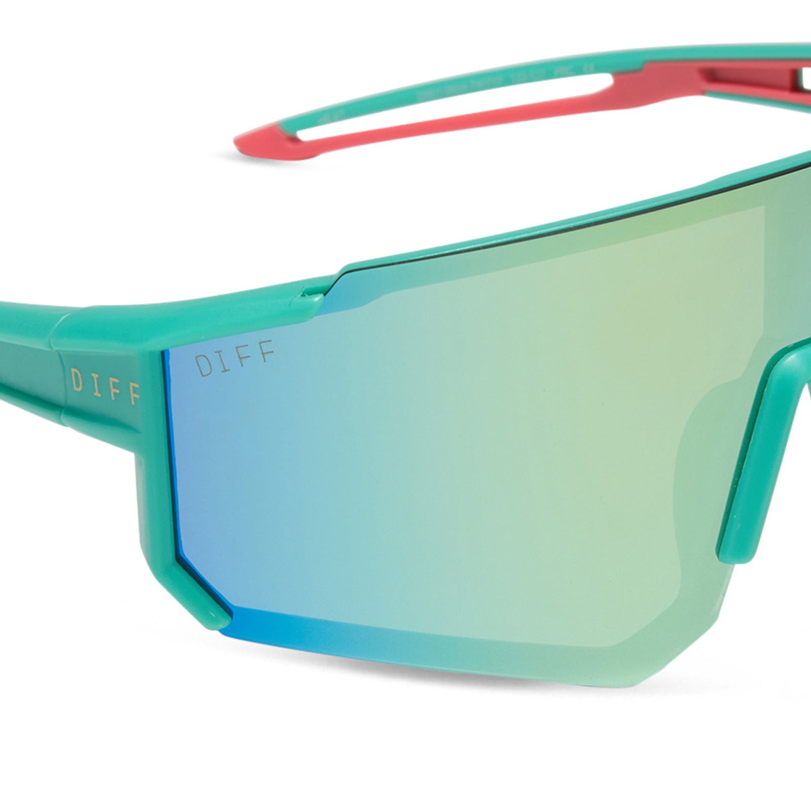 HEAT - TURQUOISE + TURQUOISE ICE MIRROR + POLARIZED SUNGLASSES - Image 4