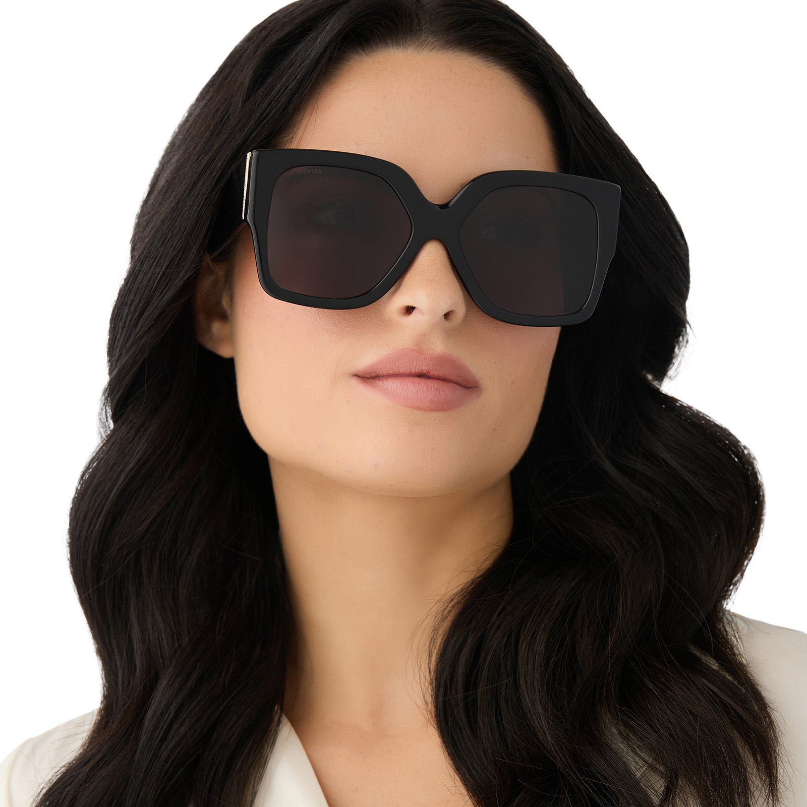 LIVIA - BLACK + GREY + POLARIZED SUNGLASSES - Image 8