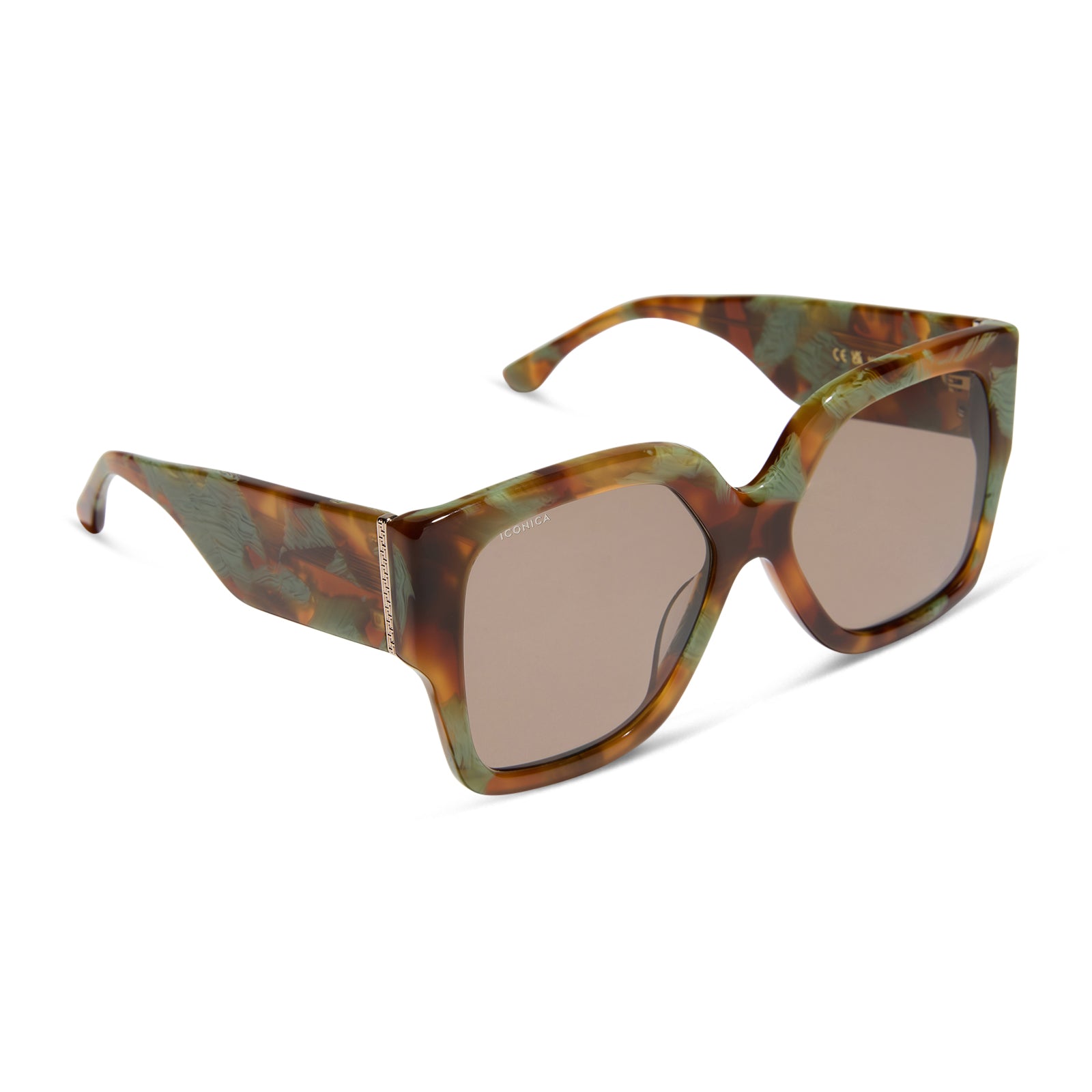 LIVIA - IONIAN TORTOISE + TRUFFLE + POLARIZED SUNGLASSES