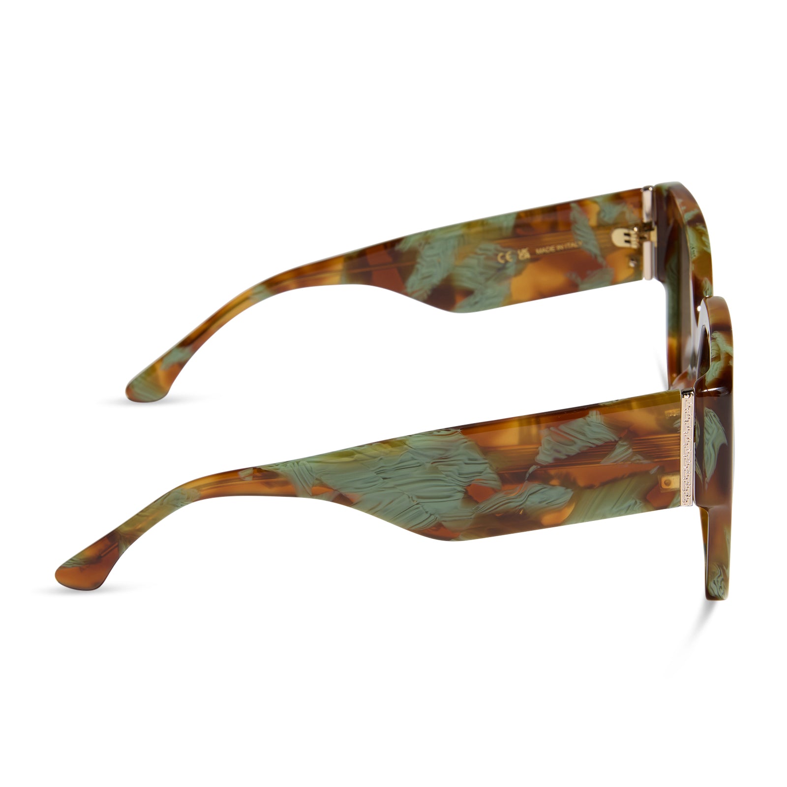 LIVIA - IONIAN TORTOISE + TRUFFLE + POLARIZED SUNGLASSES - Image 3