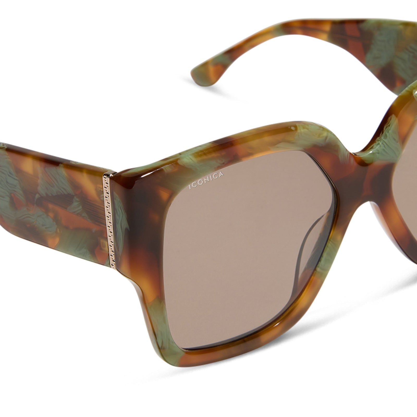 LIVIA - IONIAN TORTOISE + TRUFFLE + POLARIZED SUNGLASSES - Image 4