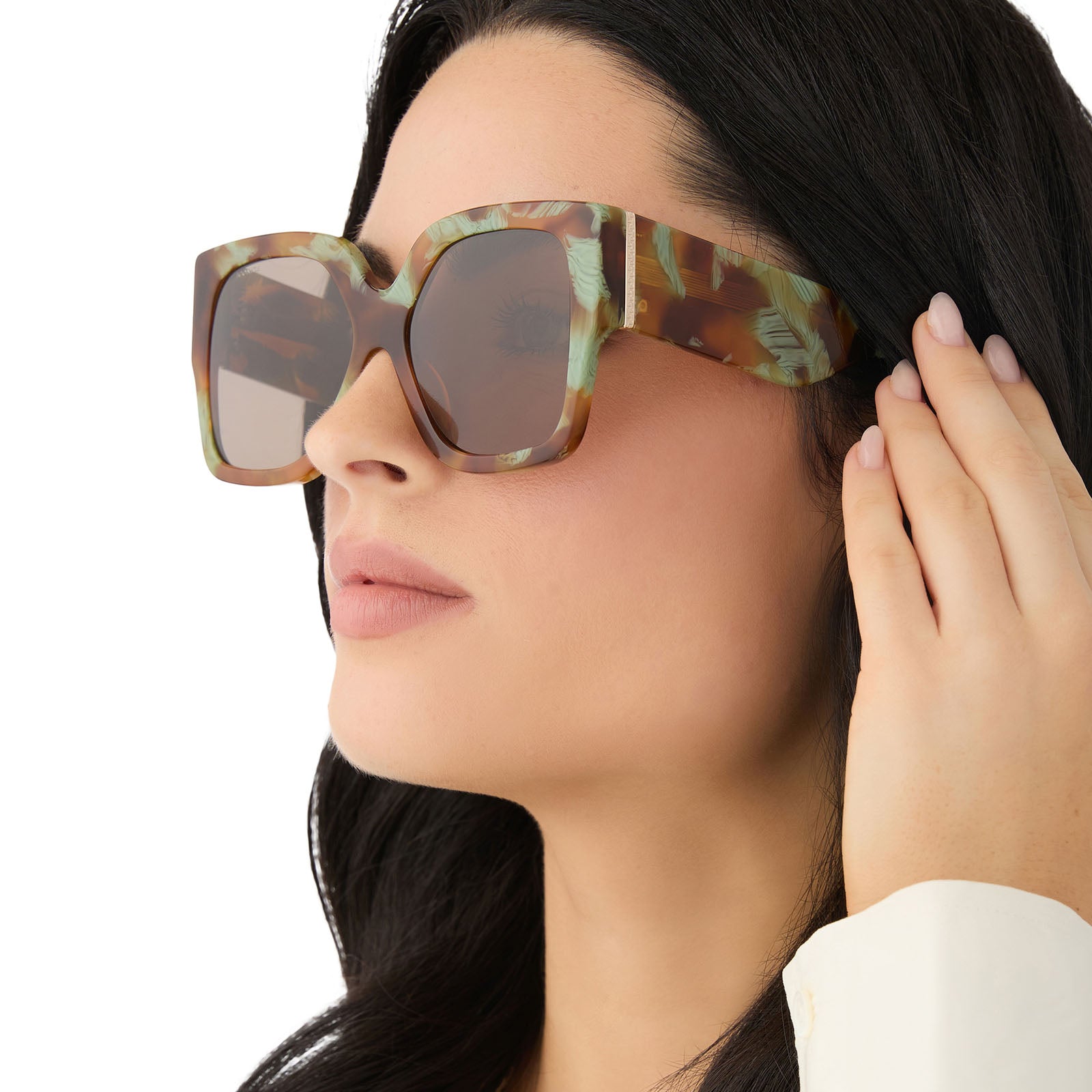 LIVIA - IONIAN TORTOISE + TRUFFLE + POLARIZED SUNGLASSES - Image 8