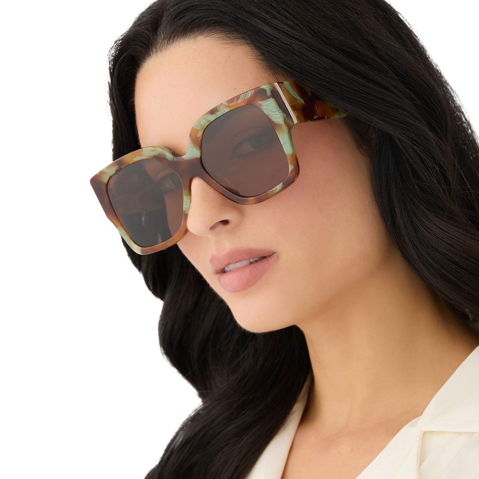 LIVIA - IONIAN TORTOISE + TRUFFLE + POLARIZED SUNGLASSES - Image 10