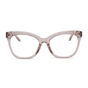 JESSIE JAMES DECKER - WINSTON + LIGHT PINK CRYSTAL + GLASSES